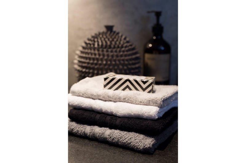 Badlakan Basic Frotté - Svart - Textil & mattor - Badrumstextilier - Badlakan & badhandduk