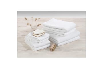 Badlakan Basic Frotté - Vit - Textil & mattor - Badrumstextilier - Badlakan & badhandduk