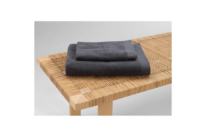 Badlakan Enzo Frotté 90 x 150 cm - Blå - Textil & mattor - Badrumstextilier - Handduk