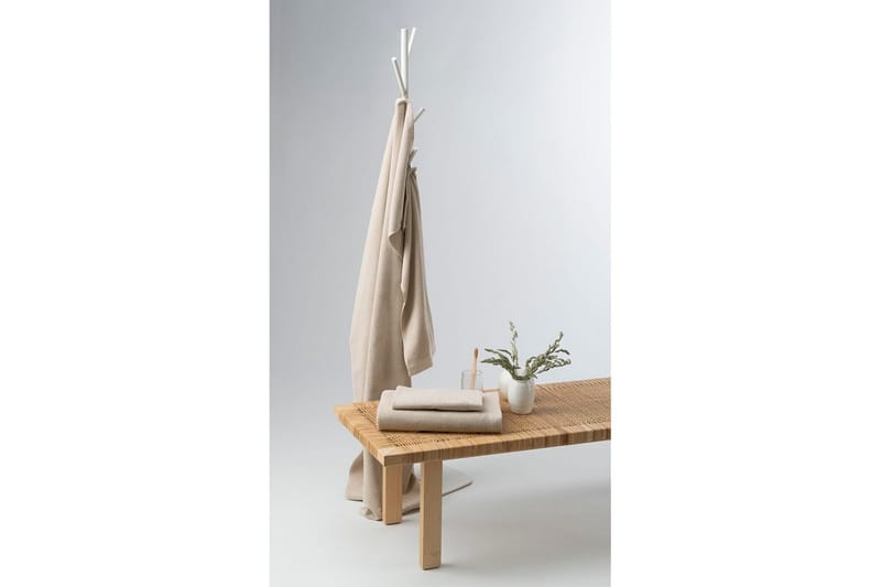 Badlakan Enzo Frotté 90 x 150 cm - Sand - Textil & mattor - Badrumstextilier - Handduk