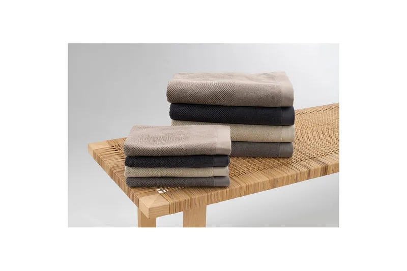 Badlakan Enzo Frotté 90 x 150 cm - Sand - Textil & mattor - Badrumstextilier - Handduk