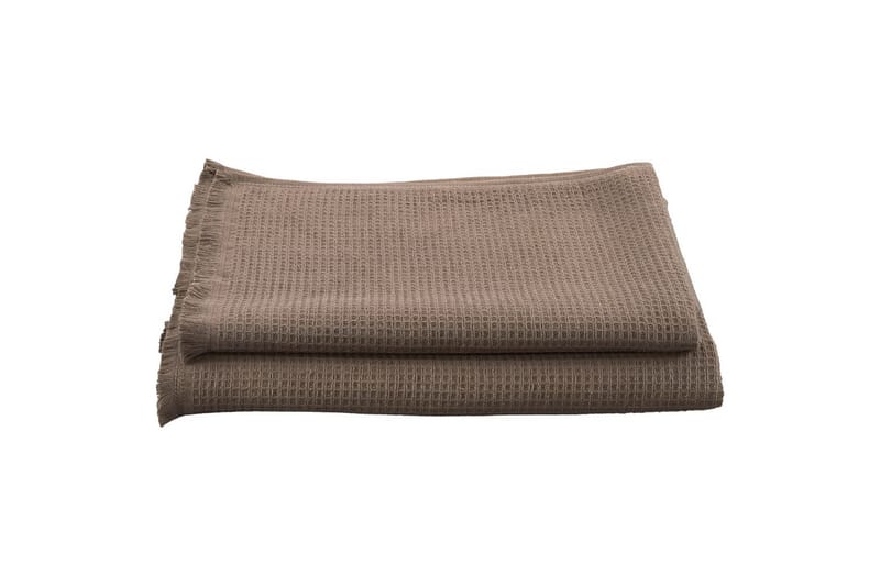 Badlakan Haze Frotté 90 x 150 cm - Brun - Textil & mattor - Badrumstextilier - Badlakan & badhandduk