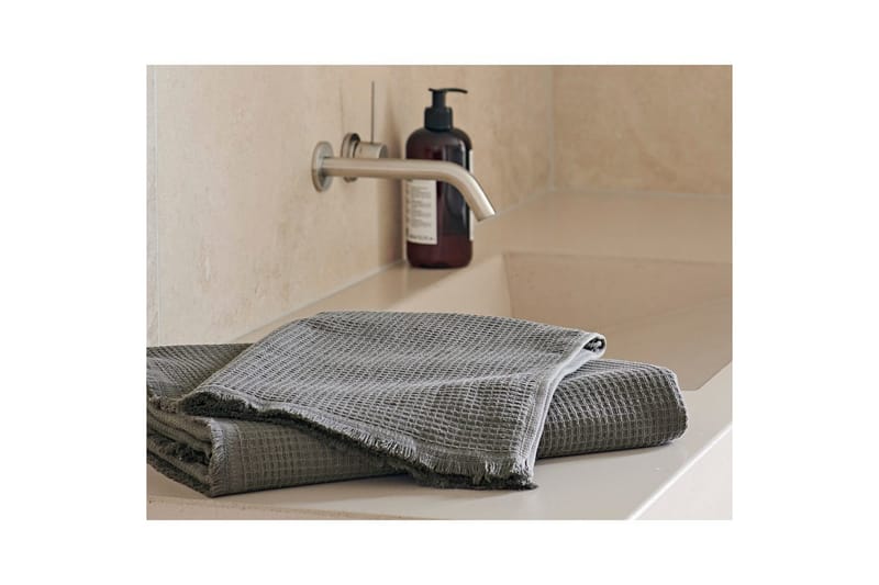 Badlakan Haze Frotté 90 x 150 cm - Grå - Textil & mattor - Badrumstextilier - Badlakan & badhandduk