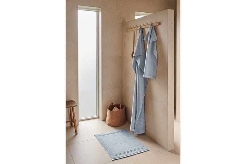 Badlakan Helle Frotté 90 x 150 cm - Blå - Textil & mattor - Badrumstextilier - Badlakan & badhandduk