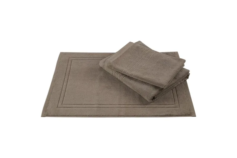 Badlakan Helle Frotté 90 x 150 cm - Brun - Textil & mattor - Badrumstextilier - Badlakan & badhandduk