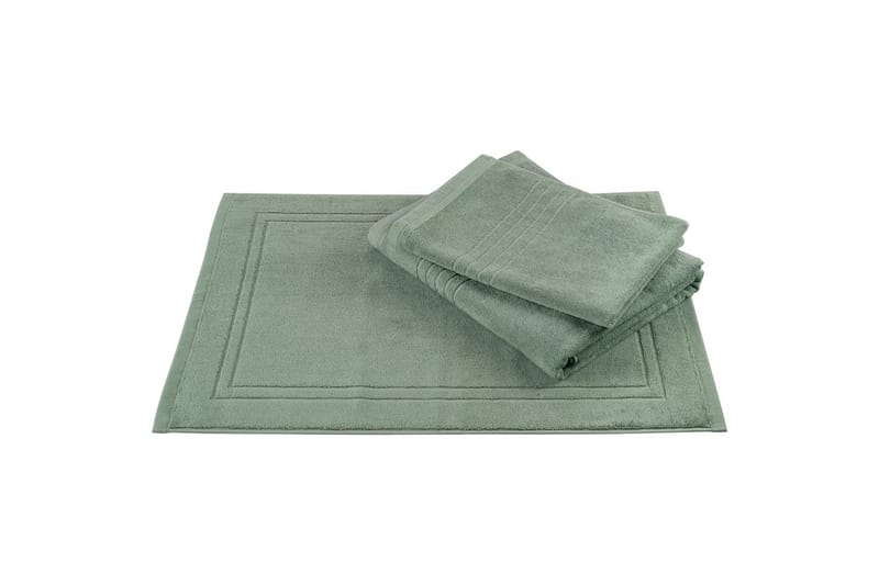 Badlakan Helle Frotté 90 x 150 cm - Grön - Textil & mattor - Badrumstextilier - Badlakan & badhandduk