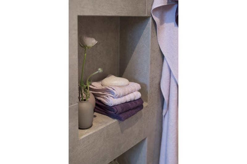 Duschhandduk Basic Frotté 65 x 130 cm - Rosa - Textil & mattor - Badrumstextilier - Handduk