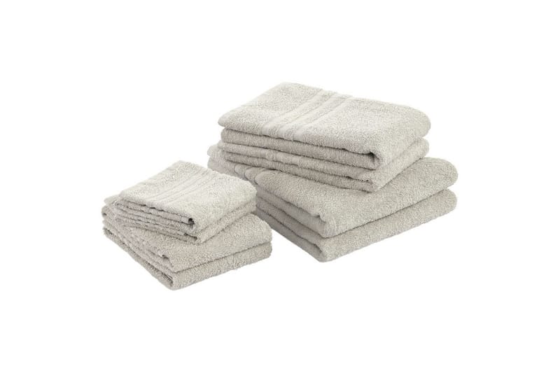 Duschhandduk Basic Frotté 65 x 130 cm - Sand - Textil & mattor - Badrumstextilier - Handduk