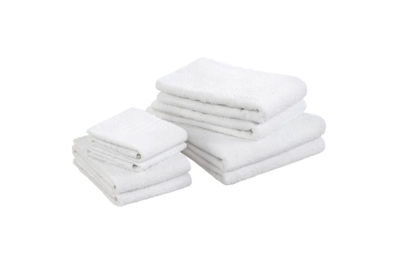 Duschhandduk Basic Frott�é 65 x 130 cm - Vit - Textil & mattor - Badrumstextilier - Handduk