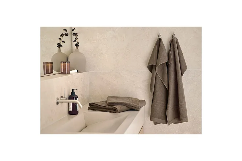 Duschmatta Helle 50 x 70 cm - Brun - Textil & mattor - Badrumstextilier - Handduk