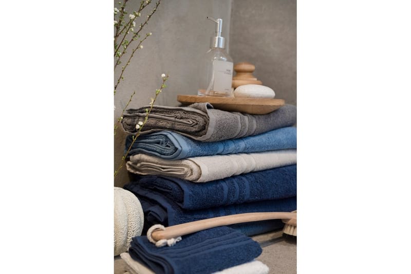 Frotté Basic 60 x 130 cm Sand - Sand - Textil & mattor - Badrumstextilier - Handduk