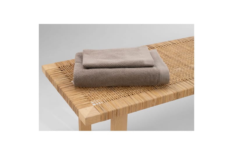 Frotté Enzo 50 x 70 cm Brun - Brun - Textil & mattor - Badrumstextilier - Handduk