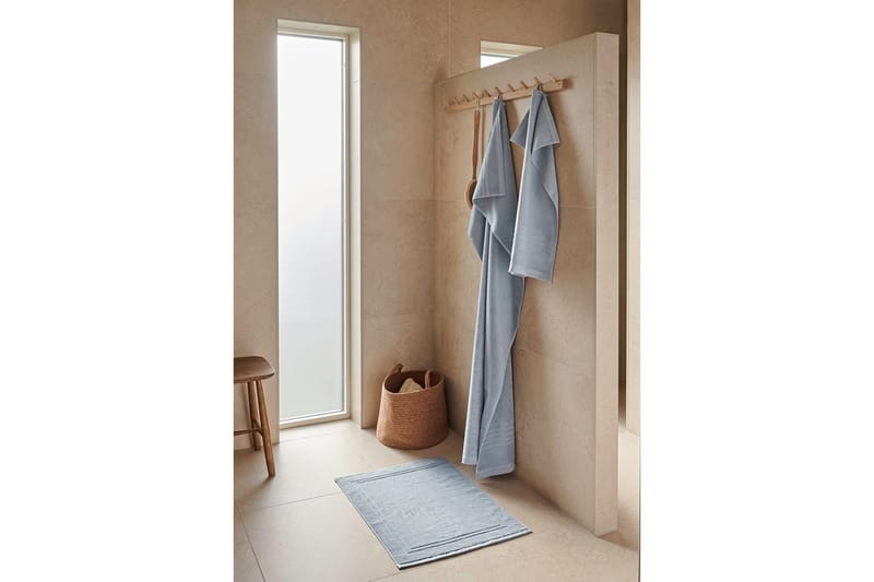 Frotté Helle 50 x 70 cm Blå - Blå - Textil & mattor - Badrumstextilier - Handduk