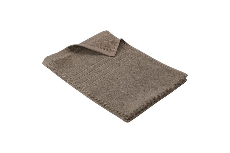 Frotté Helle 50 x 70 cm Brun - Brun - Textil & mattor - Badrumstextilier - Handduk