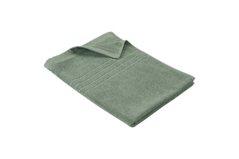 Frotté Helle 50 x 70 cm Grön - Grön - Textil & mattor - Badrumstextilier - Handduk