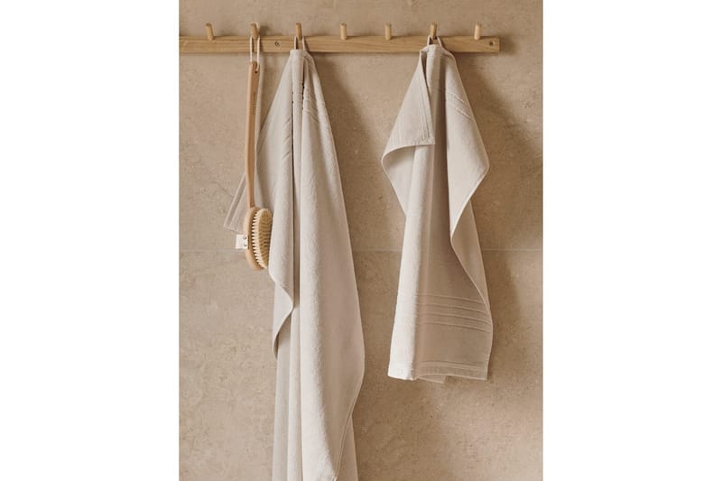 Frotté Helle 90 x 150 cm Sand - Sand - Textil & mattor - Badrumstextilier - Badlakan & badhandduk