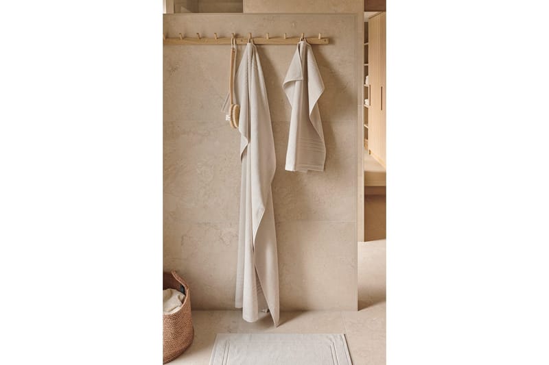 Frotté Helle 90 x 150 cm Sand - Sand - Textil & mattor - Badrumstextilier - Badlakan & badhandduk