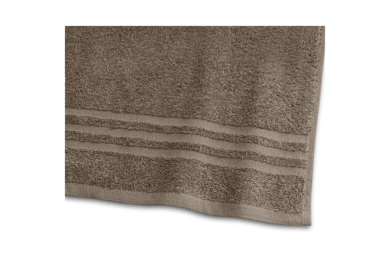 Gästhandduk Basic Frotté - Brun - Textil & mattor - Badrumstextilier - Handduk