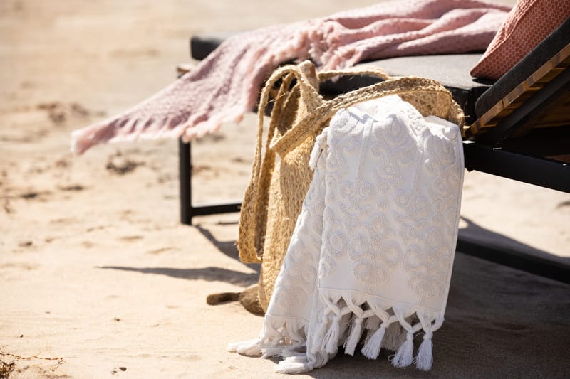 aheser Handduk 50x90 cm 2-pack - Grålila - Textil & mattor - Badrumstextilier - Handduk