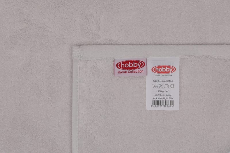 Ashburton Handduk 2-pack - Ljusgrå - Textil & mattor - Badrumstextilier - Handduk