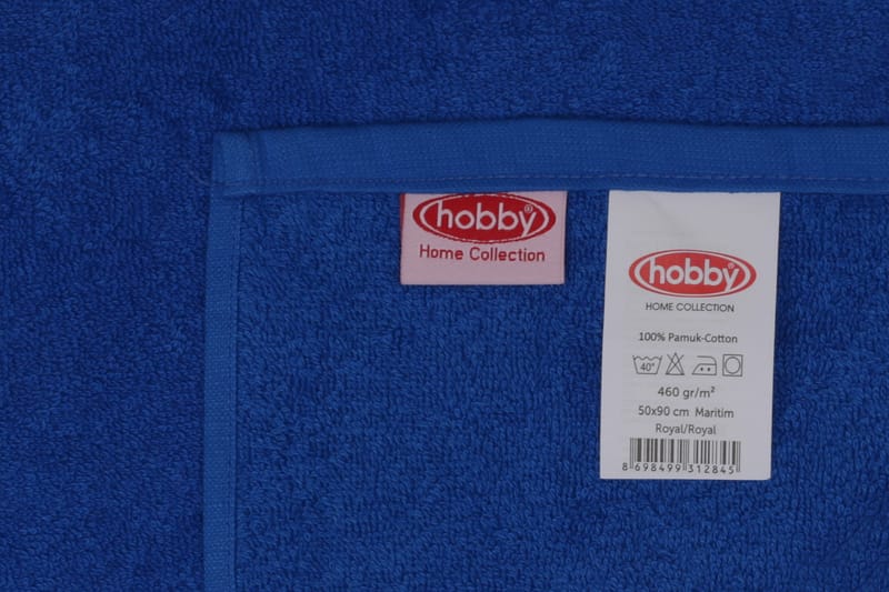 Ashburton Handduk 2-pack - Kungsblå - Textil & mattor - Badrumstextilier - Handduk