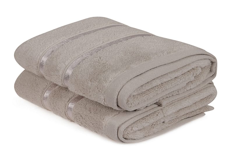 Ashburton Handduk 2-pack - Ljusbrun - Textil & mattor - Badrumstextilier - Handduk
