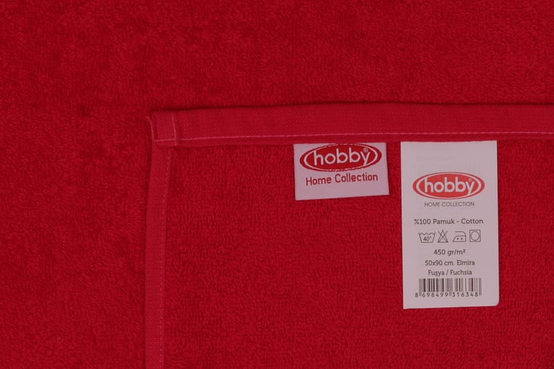 Ashburton Handduk 2-pack - Röd - Textil & mattor - Badrumstextilier - Handduk