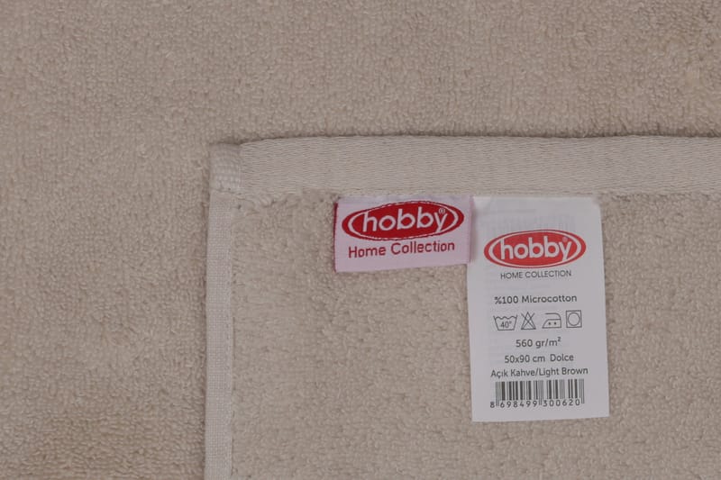 Ashburton Handduk 2-pack - Ljusbrun - Textil & mattor - Badrumstextilier - Handduk