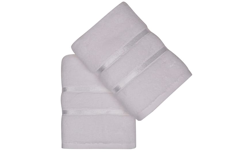 Ashburton Handduk 2-pack - Vit - Textil & mattor - Badrumstextilier - Handduk