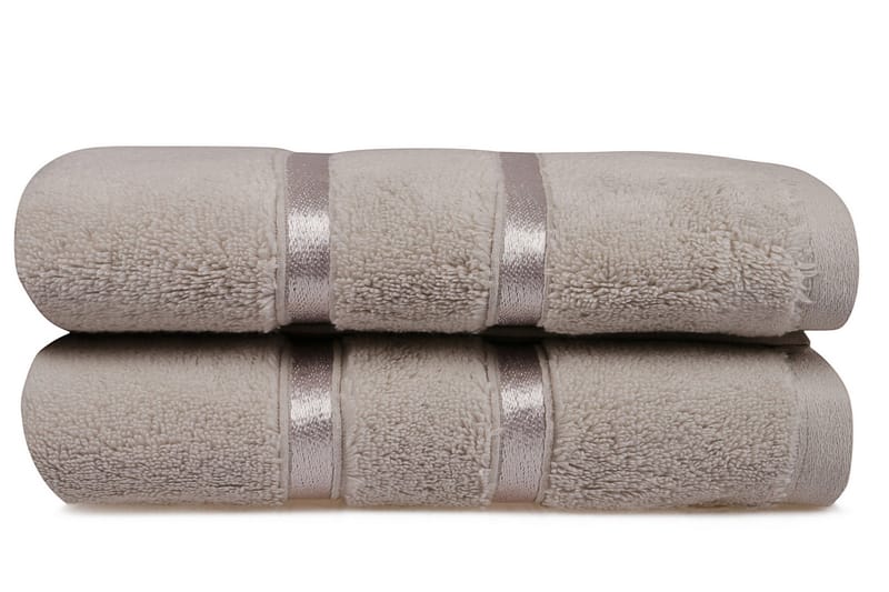 Ashburton Handduk 2-pack - Ljusbrun - Textil & mattor - Badrumstextilier - Handduk
