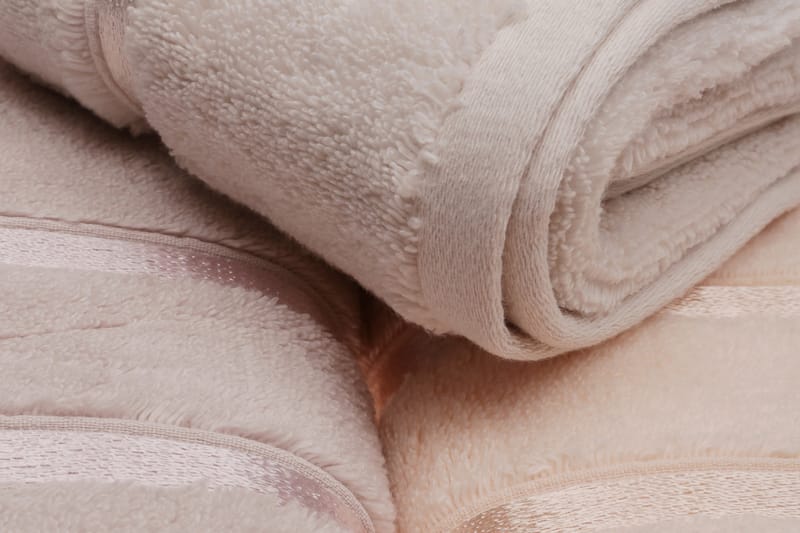 Ashburton Handduk 3-pack - Ljusgul/Lila/Laxrosa - Textil & mattor - Badrumstextilier - Handduk