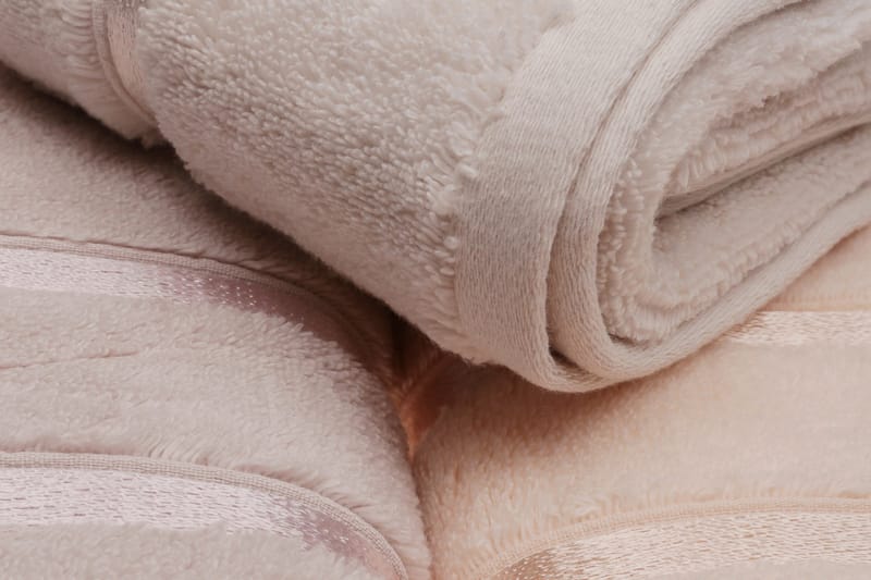 Ashburton Handduk 3-pack - Ljusgul/Lila/Laxrosa - Textil & mattor - Badrumstextilier - Handduk