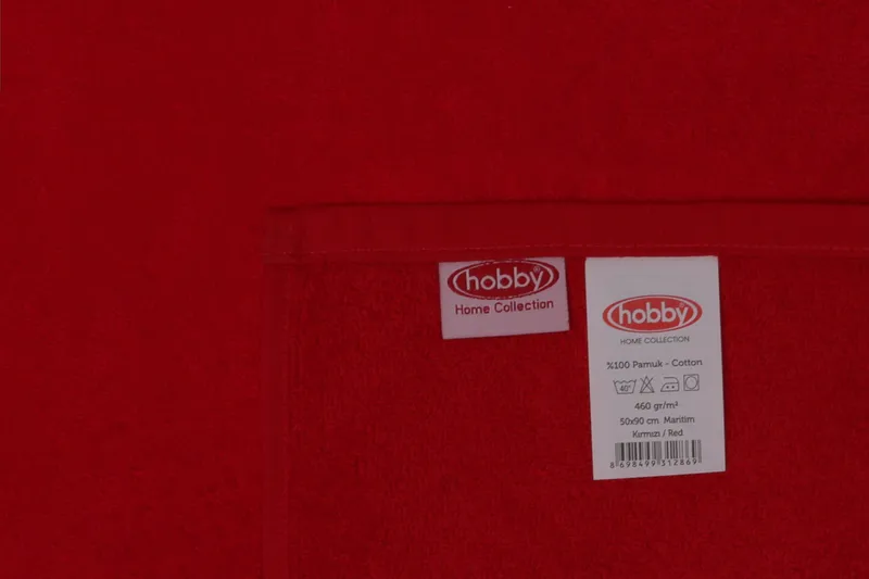 Ashburton Handduk 4-pack - Röd/Grå/Turkos/Blå - Textil & mattor - Badrumstextilier - Handduk