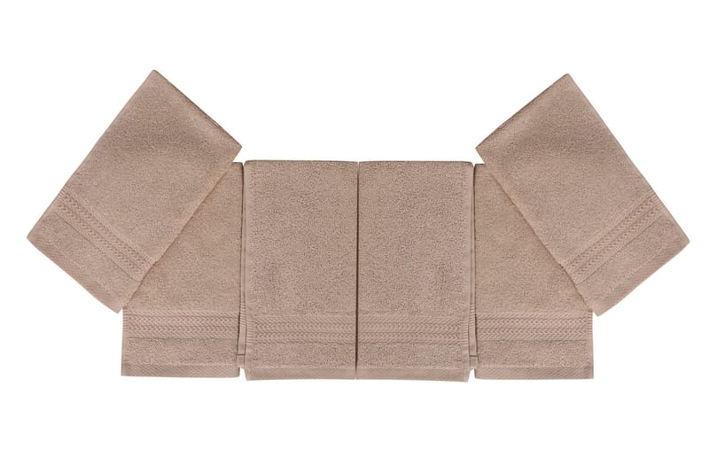Ashburton Tvättlapp 6-pack - Beige - Textil & mattor - Badrumstextilier - Handduk