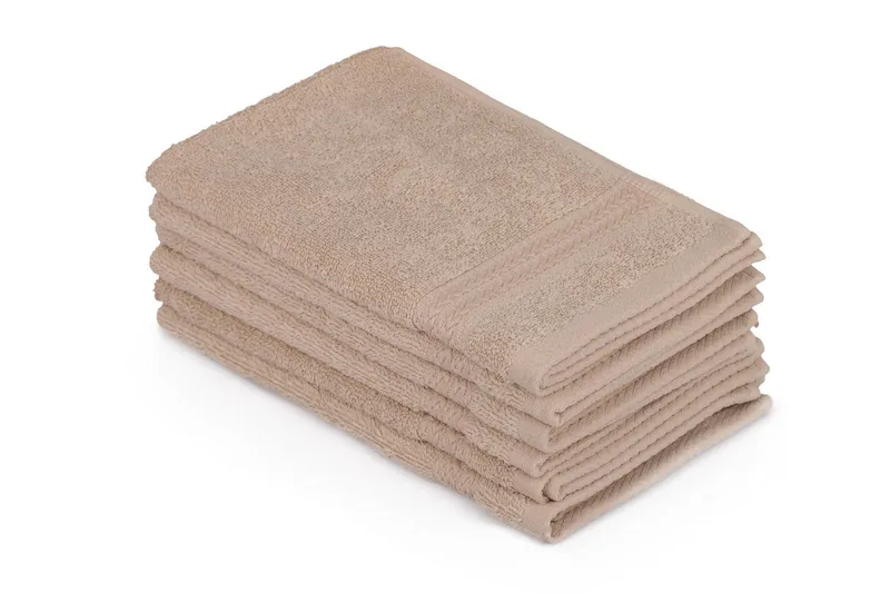 Ashburton Tvättlapp 6-pack, Beige