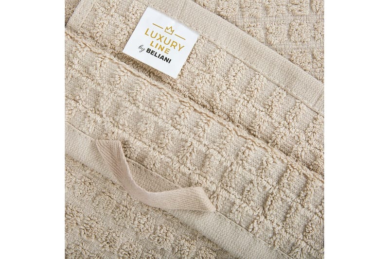Handduk Atai set om 9 Beige - Beige - Textil & mattor - Badrumstextilier - Handduk