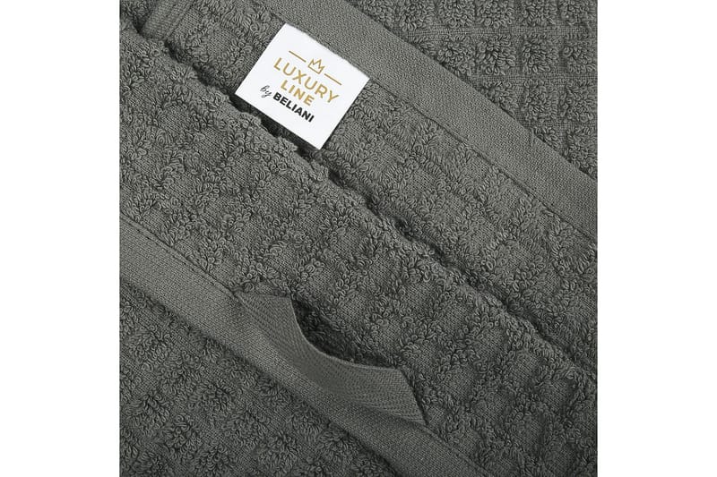 Handduk Atai set om 9 Grå - Grå - Textil & mattor - Badrumstextilier - Handduk