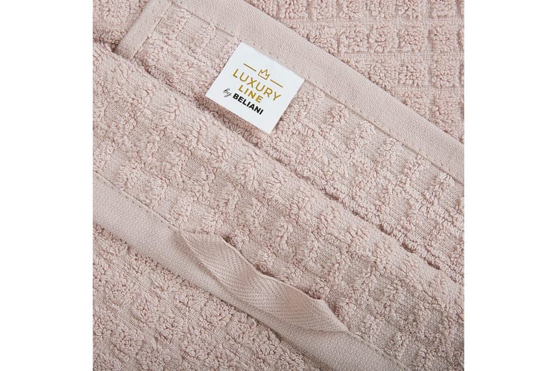 Handduk Atai set om 9 Rosa - Rosa - Textil & mattor - Badrumstextilier - Handduk