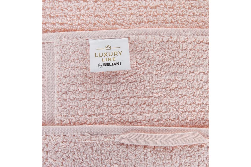 Handduk Atiu set om 2 Rosa - Rosa - Textil & mattor - Badrumstextilier - Badlakan & badhandduk