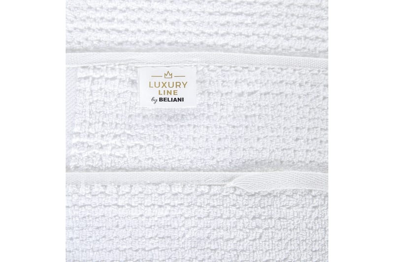 Handduk Atiu set om 2 Vit - Vit - Textil & mattor - Badrumstextilier - Badlakan & badhandduk