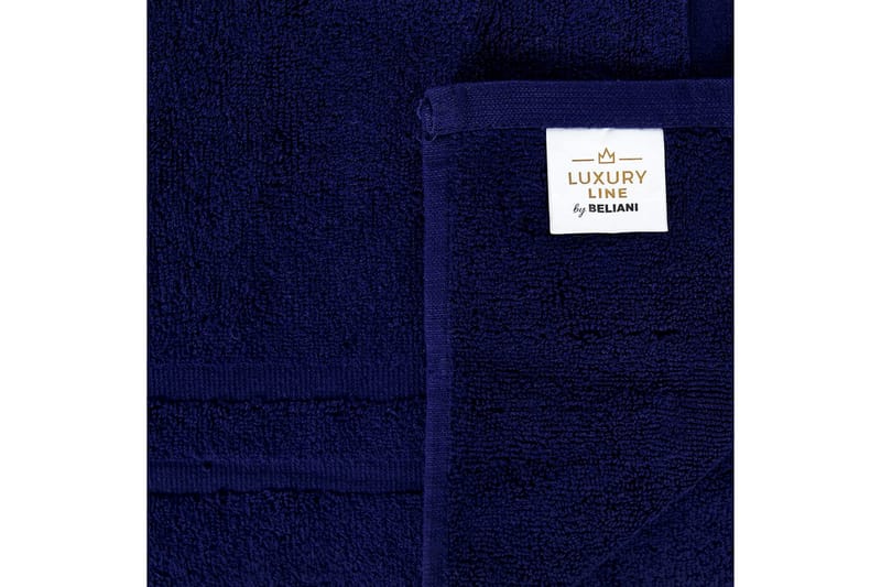 Handduk Atiu set om 9 Blå - Blå - Textil & mattor - Badrumstextilier - Handduk