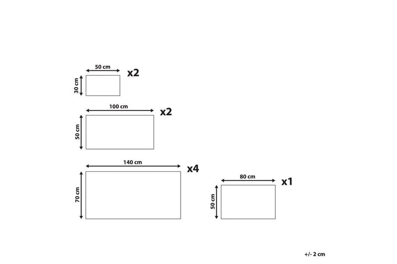 Handduk Atiu set om 9 Rosa - Rosa - Textil & mattor - Badrumstextilier - Handduk