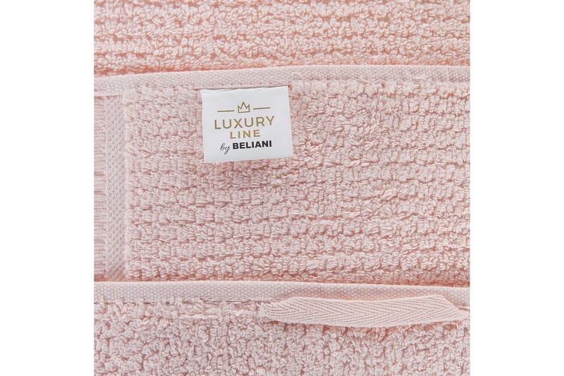 Handduk Atiu set om 9 Rosa - Rosa - Textil & mattor - Badrumstextilier - Handduk