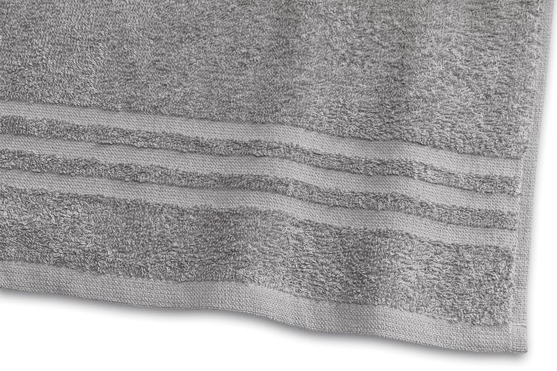 Basic Frotté 30x50 cm Grå - Borganäs - Textil & mattor - Badrumstextilier - Handduk
