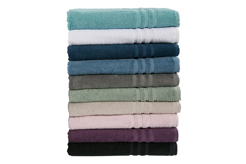 Basic Frotté 30x50 cm Svart - Borganäs - Textil & mattor - Badrumstextilier - Handduk