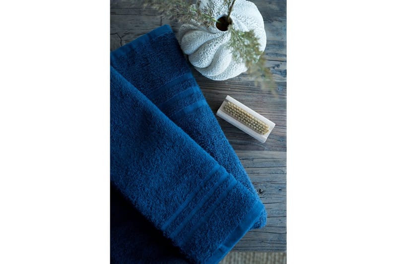 Handduk Basic Frotté - Marinblå - Textil & mattor - Badrumstextilier - Handduk