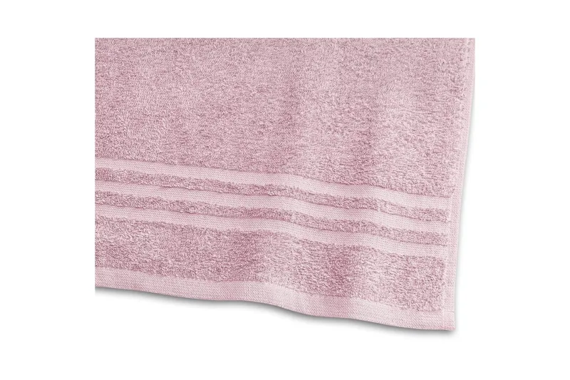 Handduk Basic Frotté - Rosa - Textil & mattor - Badrumstextilier - Handduk