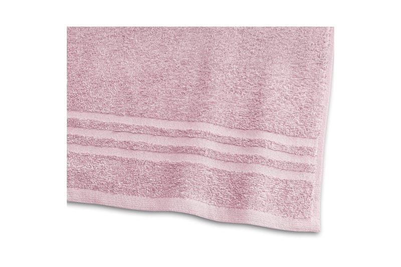 Handduk Basic Frotté - Rosa - Textil & mattor - Badrumstextilier - Handduk