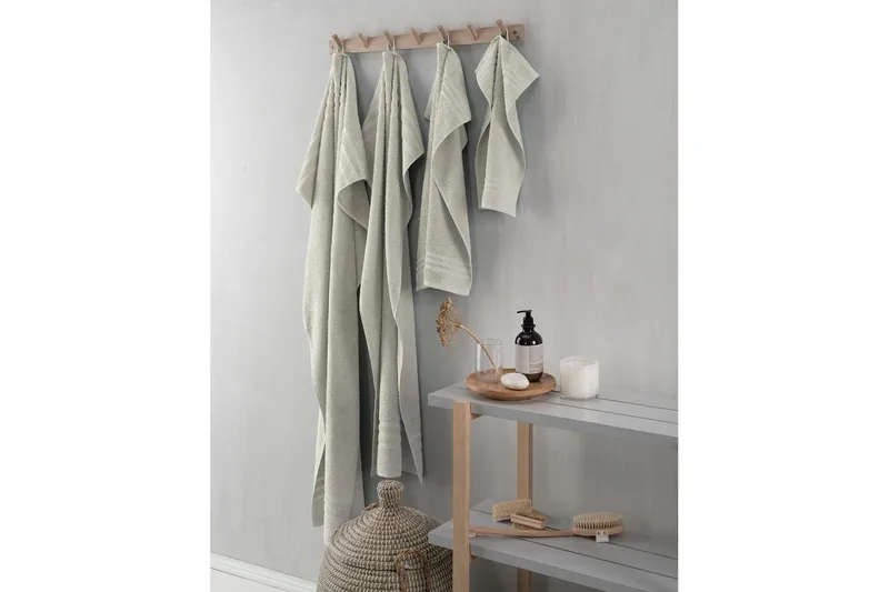 Handduk Basic Frotté - Sand - Textil & mattor - Badrumstextilier - Handduk