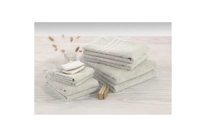 Handduk Basic Frotté - Sand - Textil & mattor - Badrumstextilier - Handduk